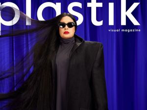 Fifi Abdo, Egyptian actress and dancer, wears Balenciaga