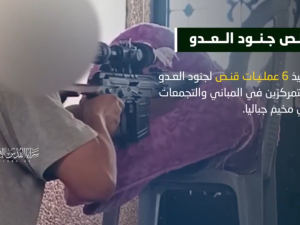 Quds Brigades reveals operation stats against occupation in Jabalia with numbers and visuals