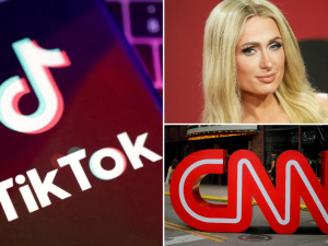 تيك توك - باريس هيلتون - شعار CNN