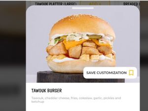 Tawouk Burger