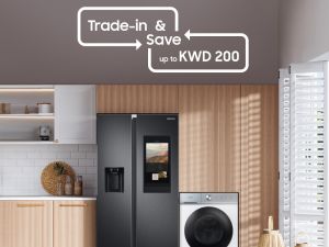 Offering customers up to KWD 200 cashback when they upgrade to select modern Samsung appliances