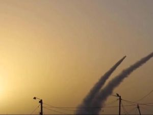 جانب من استهداف كتائب المجاهدين مستوطنة العين الثالثة