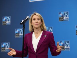 Estonian Prime Minister Kaja Kallas