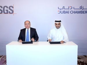 غرف دبي تتعاون مع "إس جي إس" لتسهيل عمليات تصدير الخدمات والمنتجات المحلية عالمياً