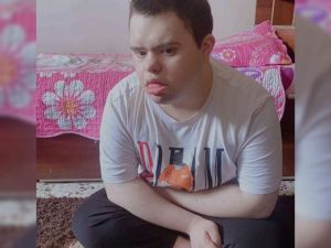 Muhammed Bhar, a Gazan boy with Down's syndrome.