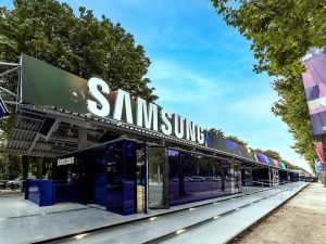 سامسونج تكشف عن مساحة "Olympic™ rendezvous @ Samsung" في ساحة Marigny