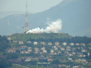 قصف مستوطنة اسرائيلية قرب الحدود مع لبنان