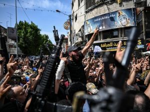 مسلحون فلسطينيون في الضفة الغربية
