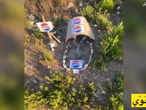 Kids target Pepsi company with fireworks in Lebanon