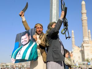 Houthis in Sanaa