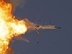  Hezbollah UAV in the sky