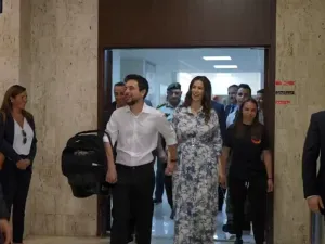 Princess Rajwa, Jordan Crown Prince Al Hussein and Princess Salma