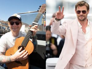 Chris Hemsworth Ed Sheeran