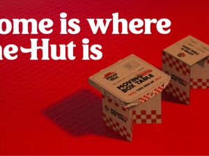 Pizza Hut unveils new delivery box that transforms into a table