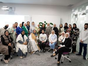 stc  تستضيف ورشة عمل  التشتيل الداخلي بالتعاون مع  عالية  يونس