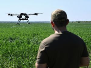 Ukrainian drone attack