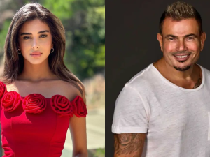 رهف الحربي وعمرو دياب
