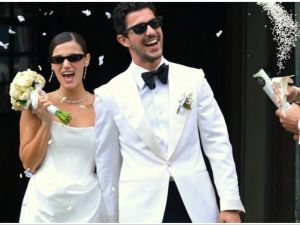 Pınar Deniz and Kaan Yıldırım's wedding