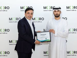 The initiative recognized the effort of National Holding’s business entities that have chosen Moro Hub's Green Data Centers for their IT workloads