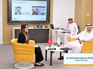 أعضاء مجلس إدارة بنك البحرين الوطني يقدمون جلسة لطلاب برنامج “EVOLVE”