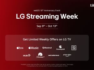 "إل جي" تطلق حملة LG STREAMING WEEK احتفاءً بمرور 10 سنوات على إطلاق نظام التشغيل webOS