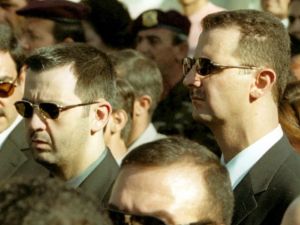 Syrian President Bashar Assad and his brother Maher Assad