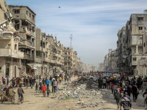 دمار في قطاع غزة