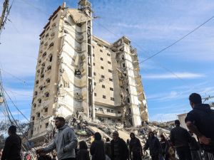 دمار في قطاع غزة جراء العدوان الاسرائيلي المستمر