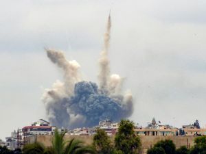 شن سلاح الجو الإسرائيلي غارات مكثفة بلدات في جنوب لبنان