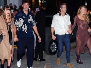 Taylor Swift Travis Kelce \ Ryan Reynolds Blake Lively