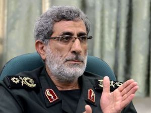قائد فليق القدس، التابع للحرس الثوري الإيراني إسماعيل قاآني