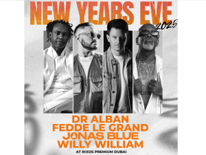 Rixos Premium Dubai Announces Star-Studded New Year’s Eve with World-Renowned DJs and Artists