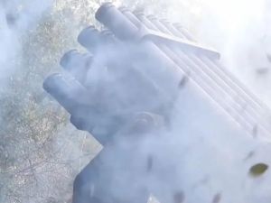 رشقة صاروخية