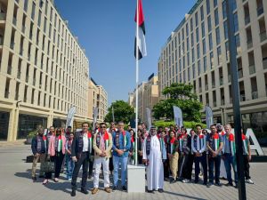 Alef Group celebrates UAE Flag Day at Al Mamsha Sharjah