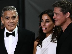 Brad Pitt Ines de Ramon