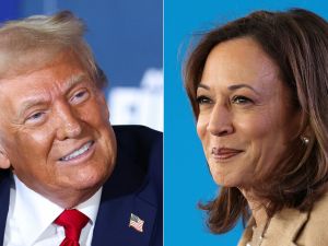 Harris and Trump