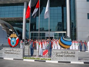 Dubai Customs Joins UAE Celebrations for "Flag Day"
