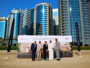 Cadillac Arabia and Al Ghandi Auto break ground on a new 47 million Dirham state of the art Experience Center in Abu Dhabi