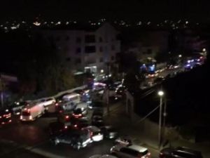 الأجهزة الأمنية طالبت المواطنين بالبقاء داخل منازلهم لحين تأمين المنطقة