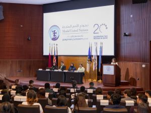 جورجتاون في قطر تستضيف الجامعات الإقليمية لتجربة العمل الدبلوماسي وتبادل أفضل الممارسات لتعلم الطلاب