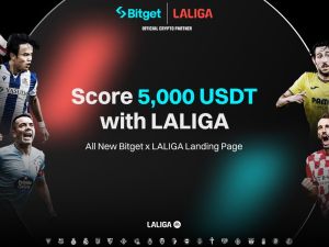 Bitget x La Liga: A Tiki Taka of Football and Crypto with 5,000 USDT in Rewards