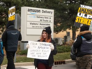 Holiday shopping disruptions as Amazon faces largest worker strike ever