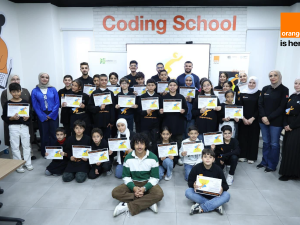 Orange Jordan Conducts Workshop at Coding School to Enrich Children’s Knowledge about Climate Change