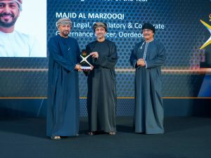 ماجد المرزوقي من Ooredoo يُتوَّج بلقب "أفضل رئيس للشؤون القانونية هذا العام" في جوائز Business Today CXO لعام 2024