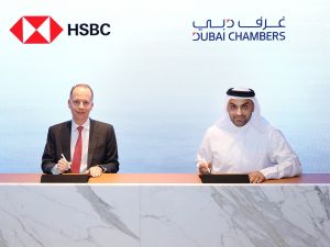 غرف دبي توقع مذكرة تفاهم مع بنك "HSBC" لتعزيز توسع  الشركات محلياً وعالمياً 