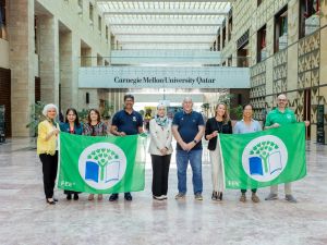 Carnegie Mellon University in Qatar earns first FEE EcoCampus Green Flag Designation in the MENA Region
