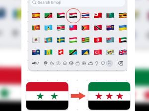 Syrian flag emoji