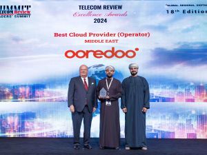 Ooredoo عُمان تتوج بجائزة أفضل مزود خدمات سحابية في الشرق الأوسط