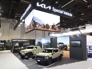 Kia Showcases Advanced Defense and Utility Vehicles at UAE IDEX 2025  