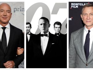 Jeff Bezos / Daniel Craig / 007 